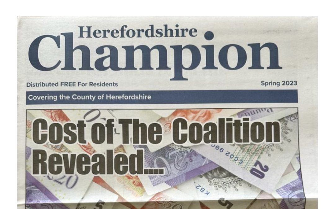 NEWS | Independents for Herefordshire criticise the Local Conservatives and accuse them of sharing false news and say that the bypass would’ve been a waste of money