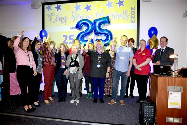 NEWS | Long-serving staff members have been honoured by Wye Valley NHS Trust 