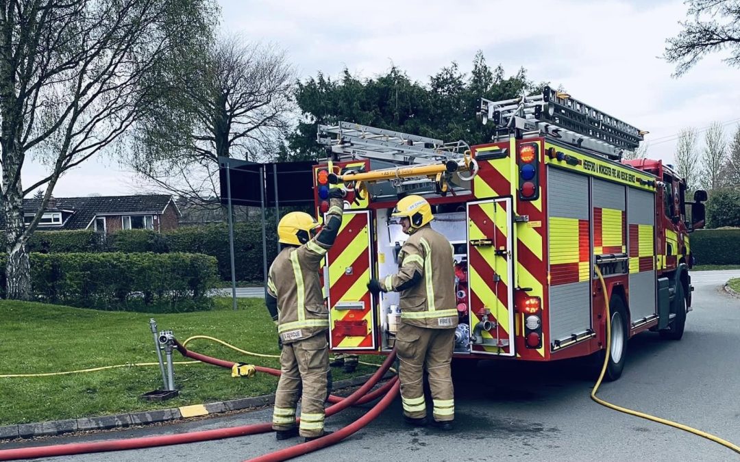 NEWS | Hereford & Worcester Fire and Rescue Service explain why residents in one Herefordshire village may have noticed a slight drop in water pressure last night