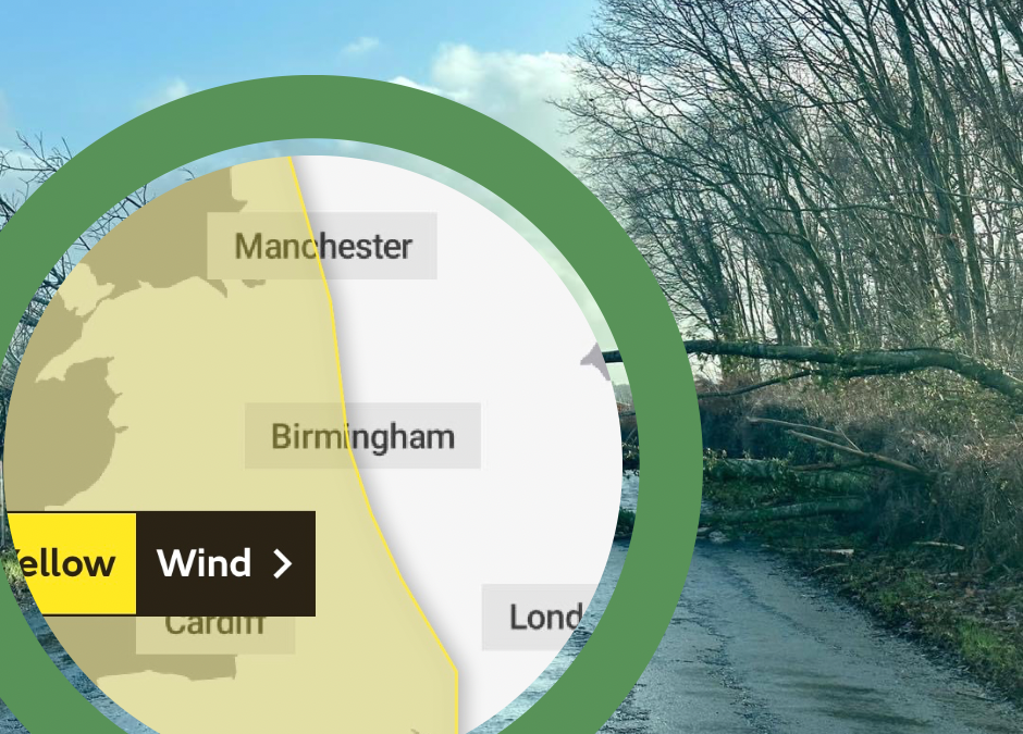 NEWS | Met Office issues a wind warning for Herefordshire on Tuesday with 50mph gusts possible in places 