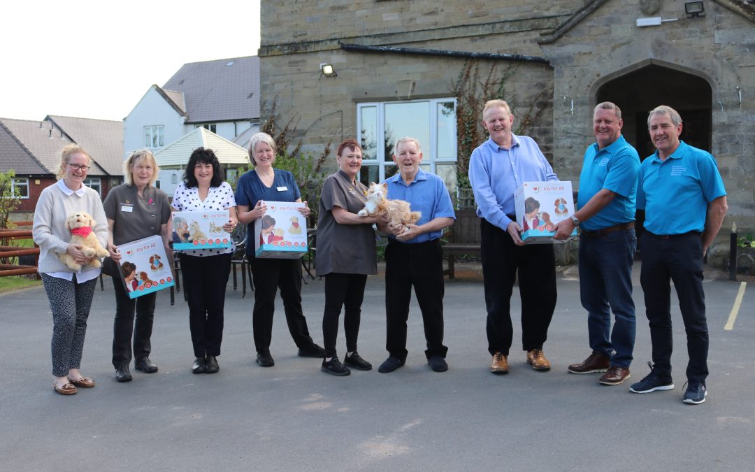 NEWS | Therapy Pets Donated to Herefordshire Nursing Home by the ‘Friends of Herefordshire Alzheimer’s & Dementia Sufferers (FHADS)