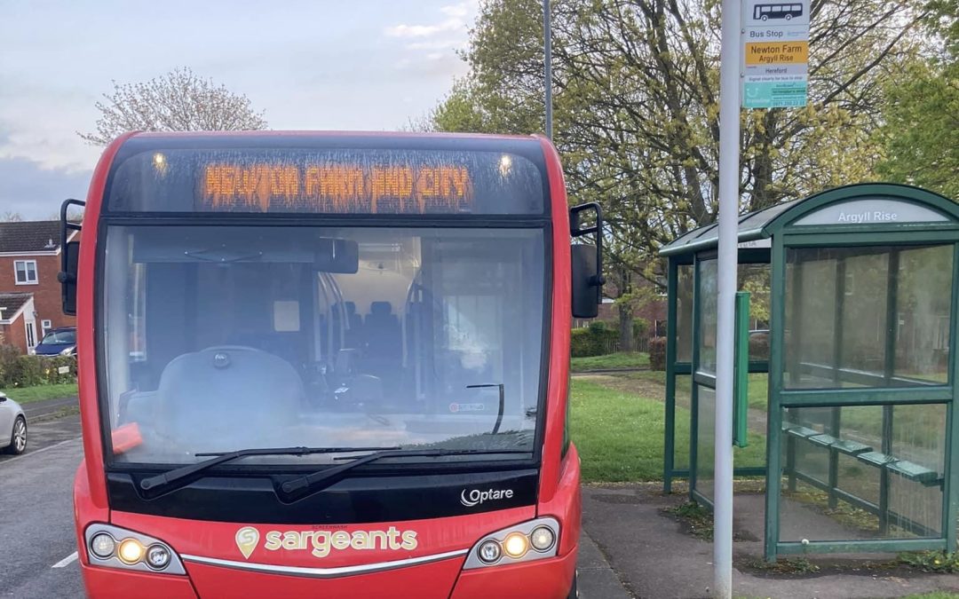 NEWS | Sargeants Newton Farm route launches for the first time in Hereford this morning