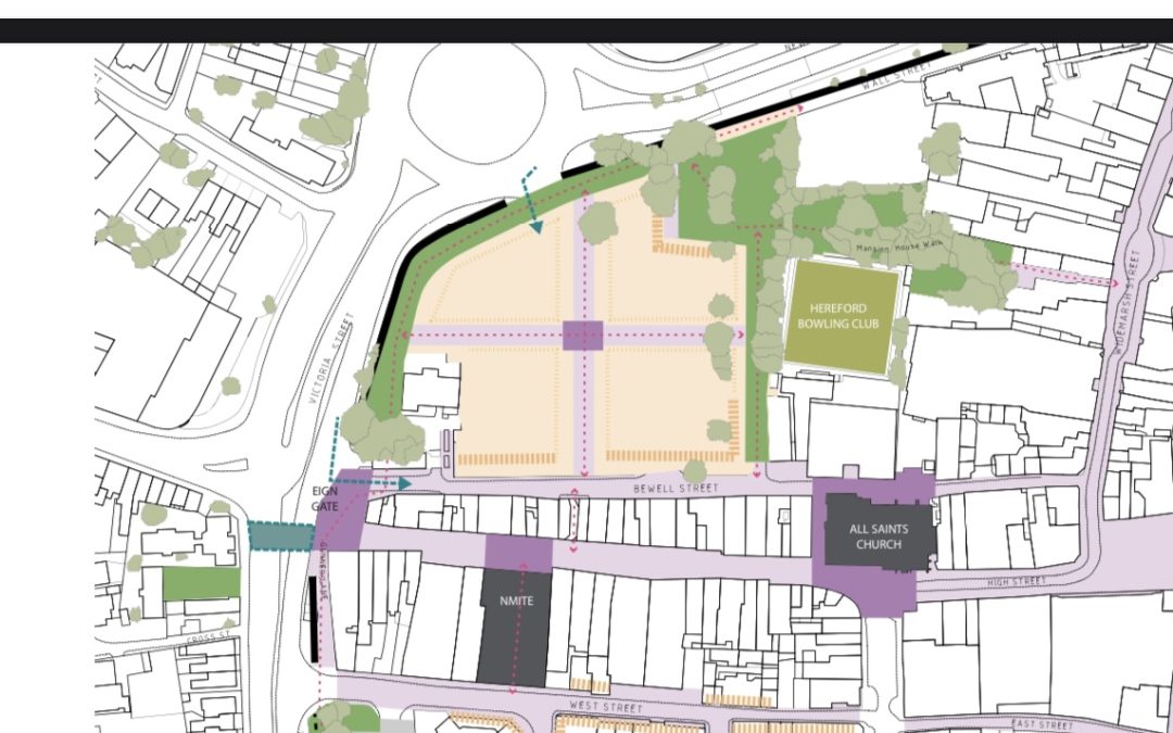 NEWS | A Hereford city centre supermarket could one day make way for student apartments and a smaller retail store according to the Hereford Masterplan 