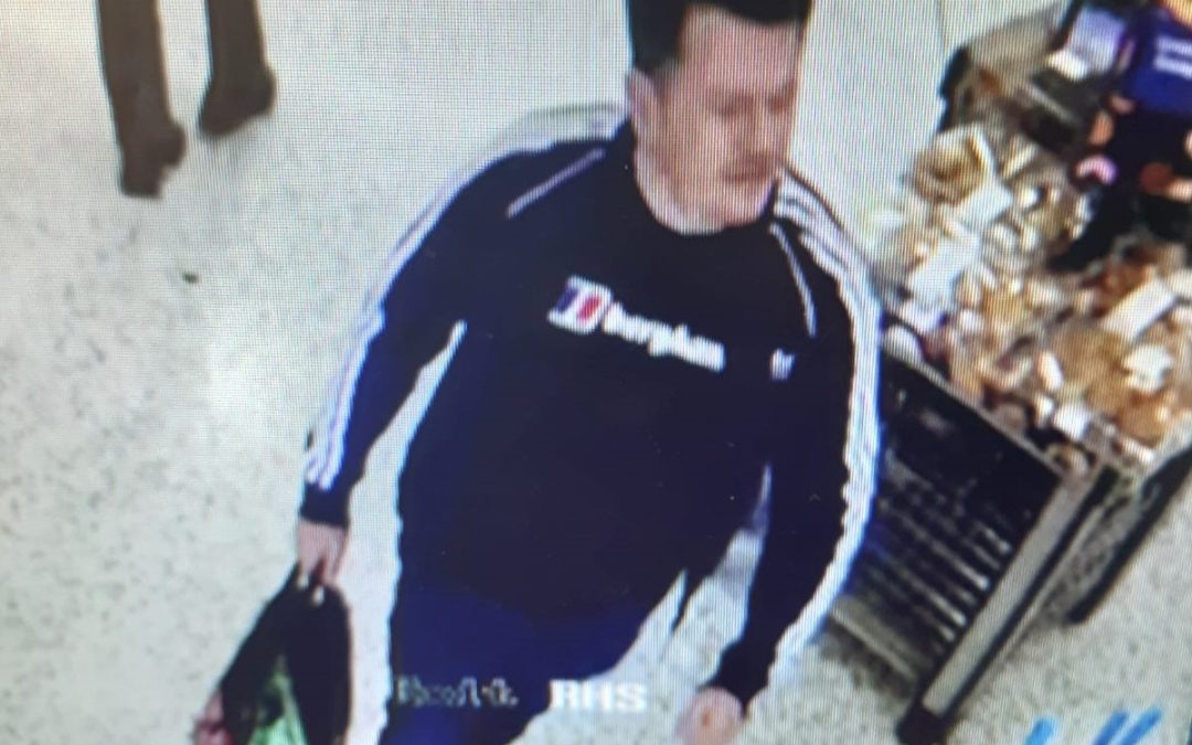 NEWS | Can you help Police identify a man who is believed to have been involved in the theft of an elderly lady’s handbag in Hereford?