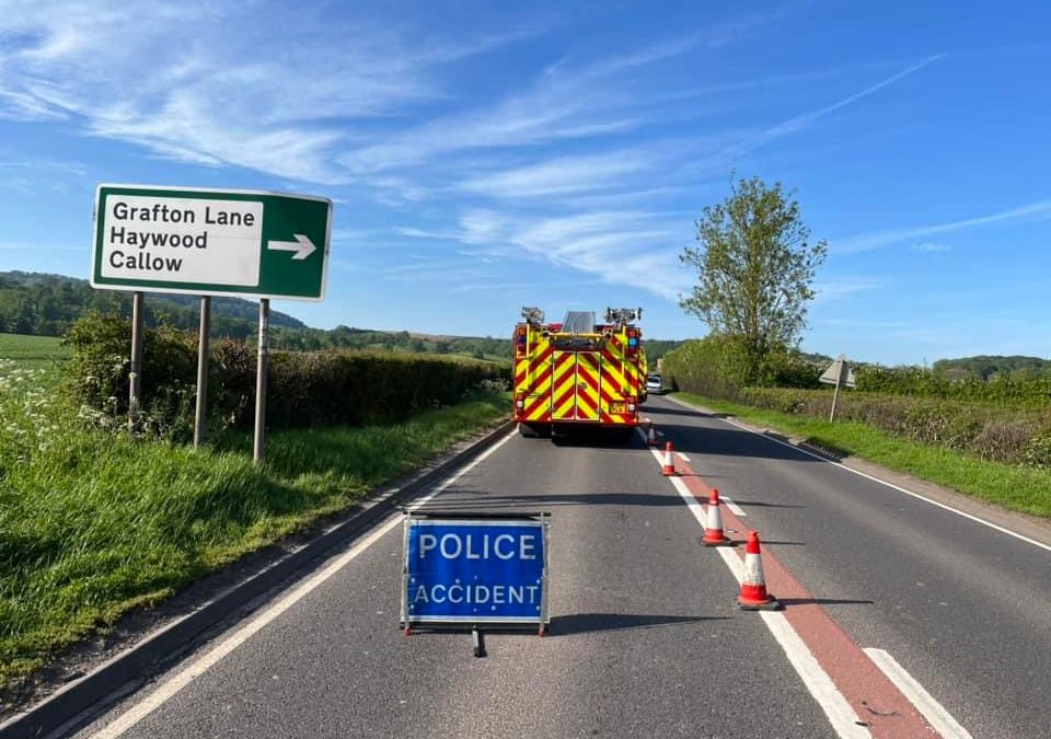 NEWS | Emergency services called to a collision on the A49 near Hereford 