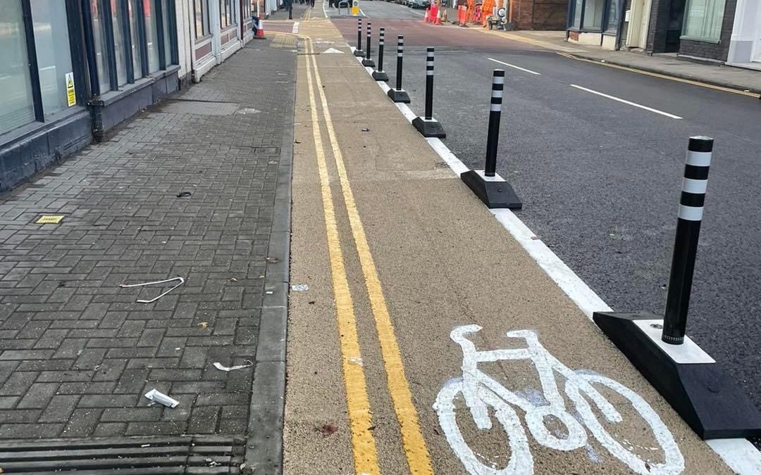 NEWS | Nine weeks of disruption as remedial works take place on the St Owen Street Cycle Contraflow Scheme in Hereford