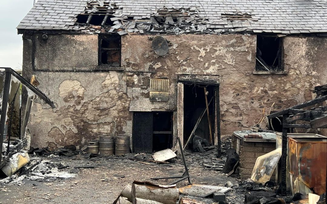 NEWS | Local residents have been left devastated after a large fire destroyed a popular pub 