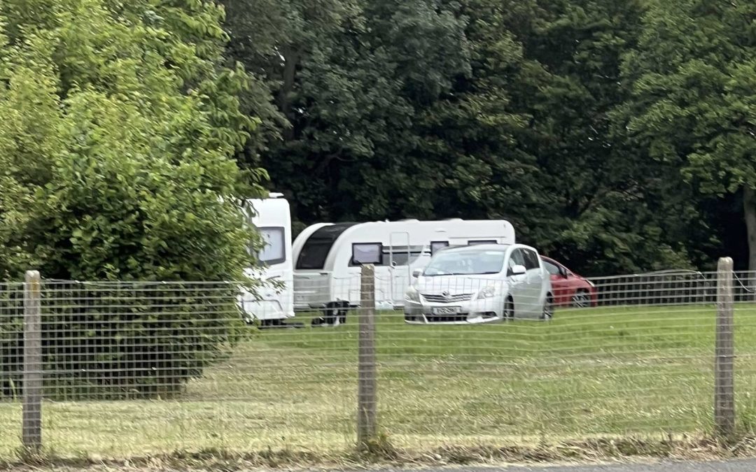 NEWS | Travellers have arrived at a popular Hereford park – just weeks after being moved on 
