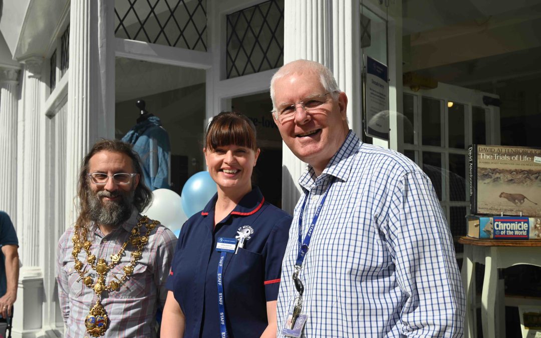 NEWS | St Michael’s Hospice has opened a brand new store in Monmouth following the success of the new Ross-on-Wye store