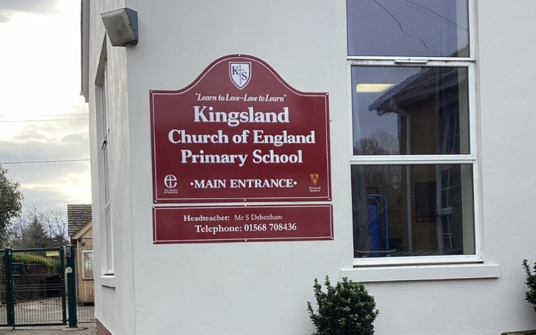 EDUCATION | Kingsland CE Primary School awarded prestigious School of Sanctuary award for being a place of safety for all