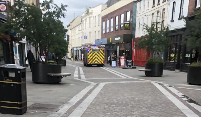 NEWS | Hereford & Worcester Fire and Rescue Service crews called to McDonald’s in Hereford this morning 