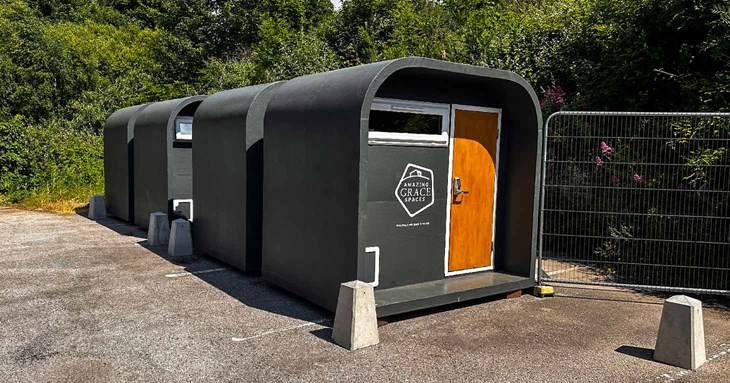 UK NEWS | Pods that provide short term accommodation for rough sleepers in a car park in Exeter receive plaudits with calls for them to be rolled out nationwide