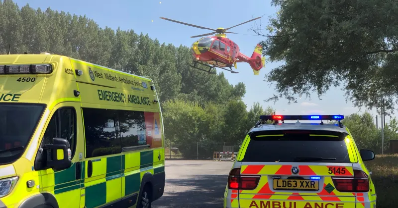 NEWS | Motorcyclist taken to hospital with life-threatening injuries following collision on the A49 at Dinmore