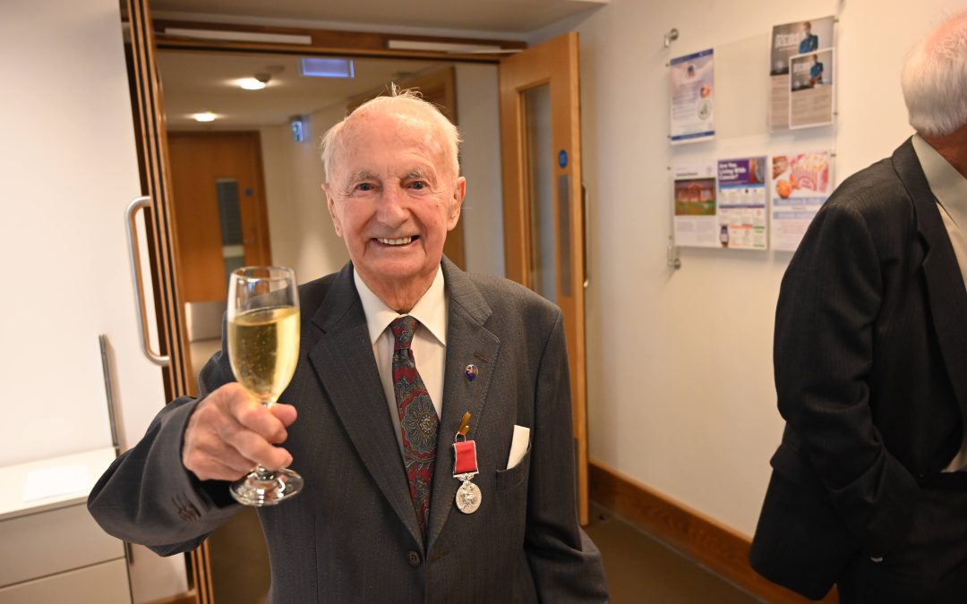 NEWS | A 98-year-old volunteer who has devoted almost 30 years of his life to St Michael’s Hospice in Hereford has been honoured by the King