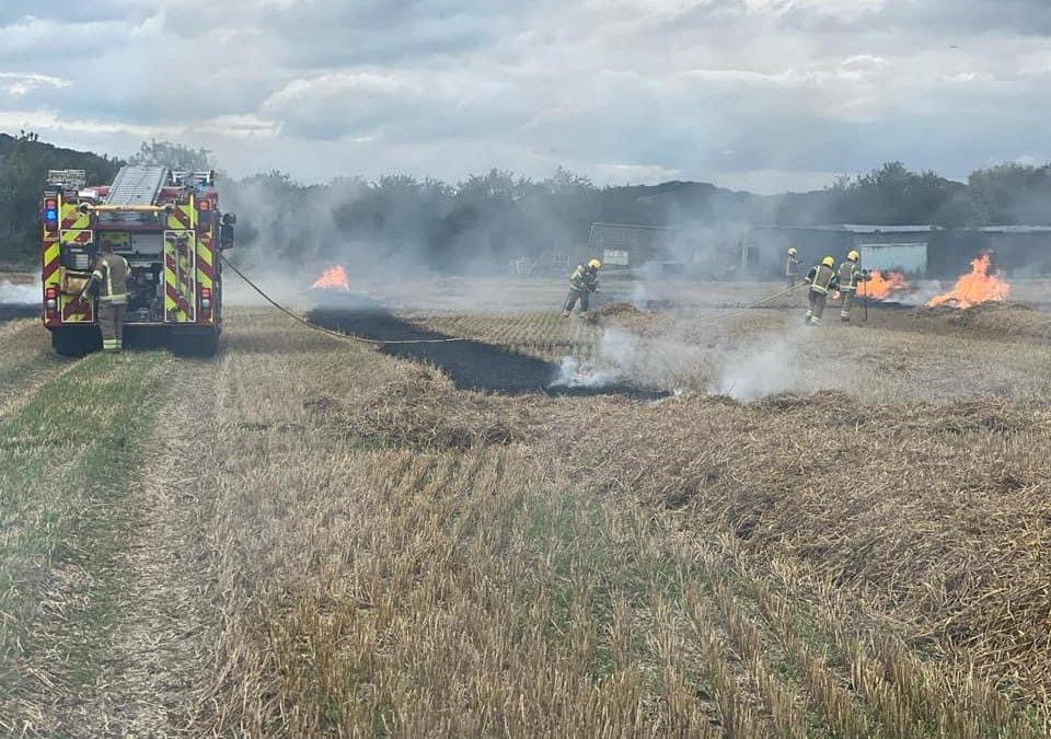 NEWS | Hereford & Worcester Fire and Rescue Service provide update on a fire that occurred on a farm in Herefordshire this afternoon 