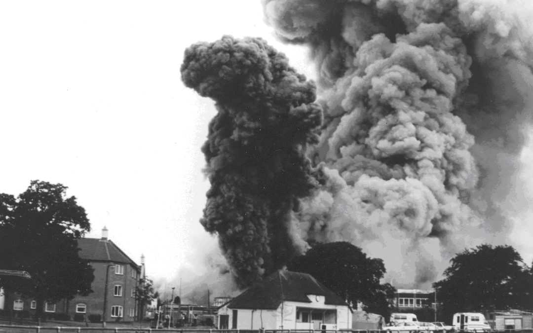 NEWS | 30 years on – remembering two firefighters who lost their lives in tragic fire that was one of the biggest fires that the city of Hereford has ever see