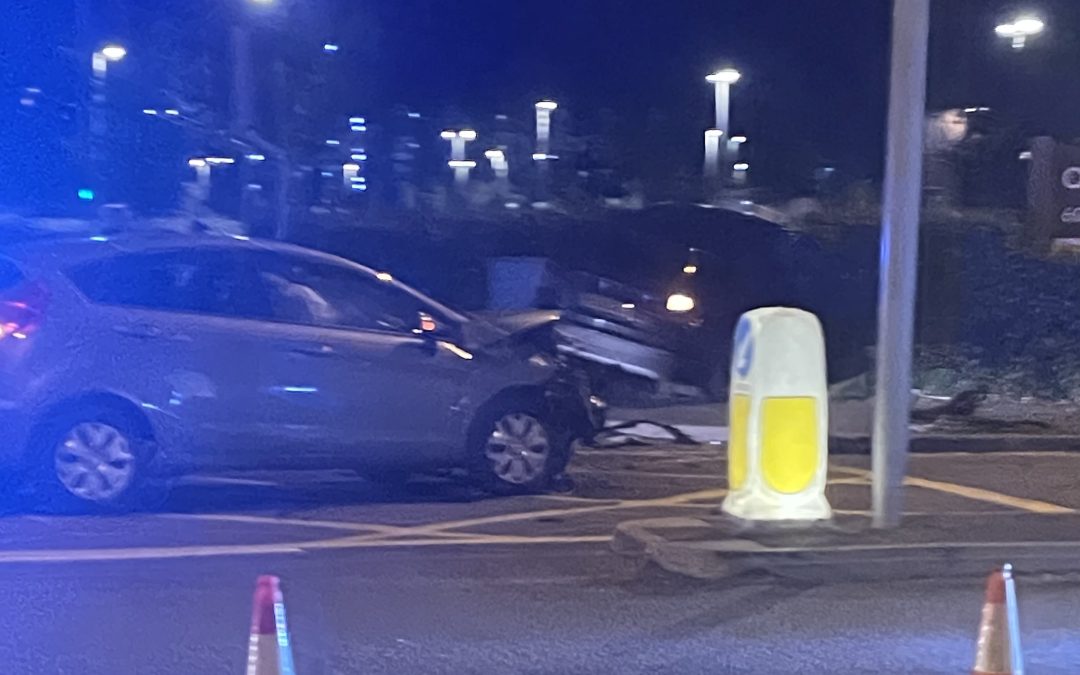 NEWS | One person taken to hospital with minor injuries following a collision in Hereford overnight 