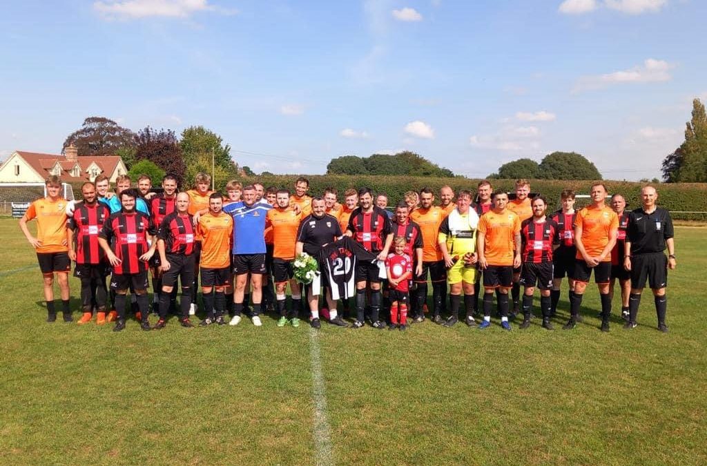 FOOTBALL | Bartestree FC praised by opponents for incredible gesture following the sad death of Joe Taylor this summer 