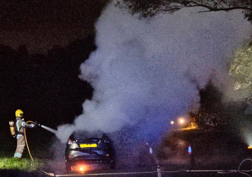 NEWS | Hereford & Worcester Fire and Rescue Service crews called to a vehicle fire 