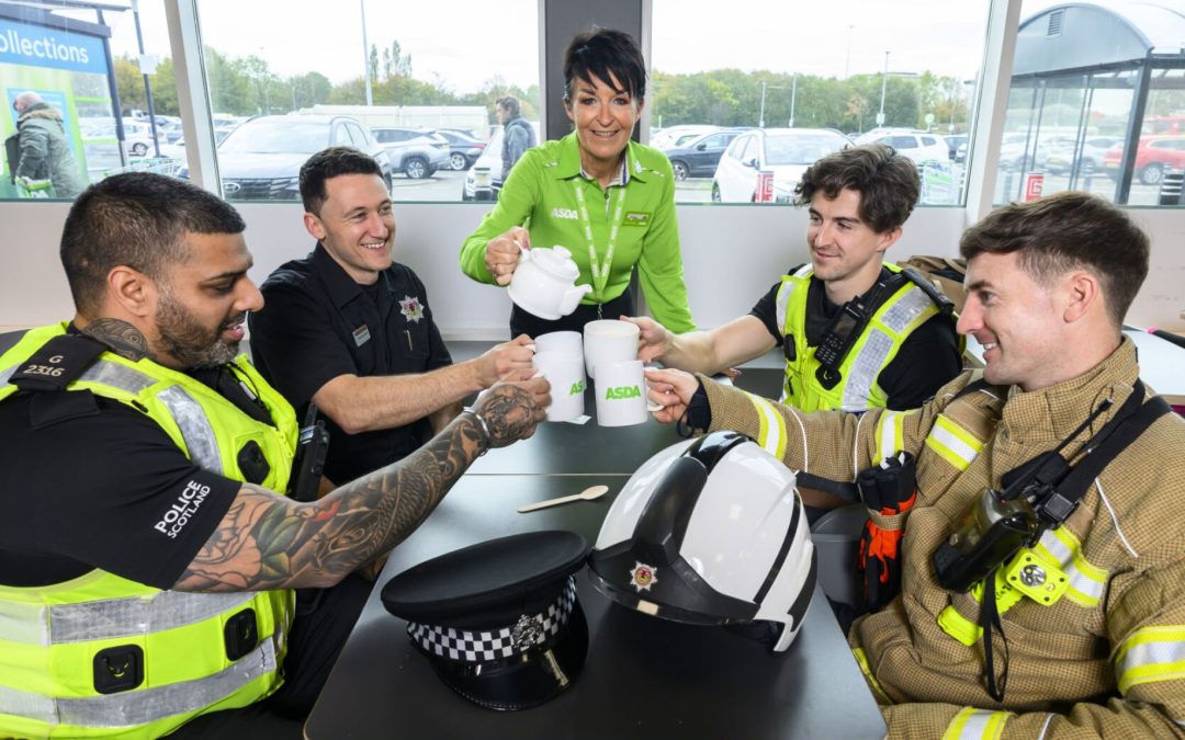 NEWS | Asda offers uniformed emergency workers free tea or coffee to get through their shifts during the colder weather