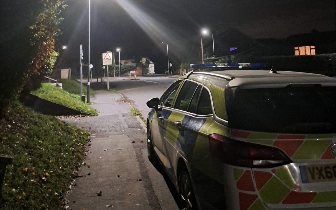 NEWS | West Mercia Police officers carrying out high visibility patrols across Hereford this evening 