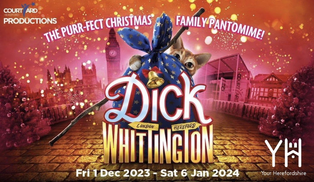 WHAT’S ON? | Book your tickets for The Courtyard’s Christmas Pantomime Dick Whittington NOW!