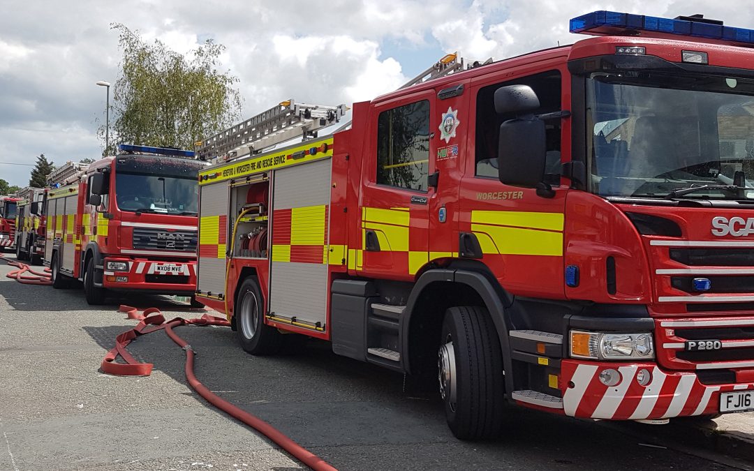 NEWS | Hereford & Worcester Fire and Rescue Service crew attacked with fireworks and rockets in shocking incident