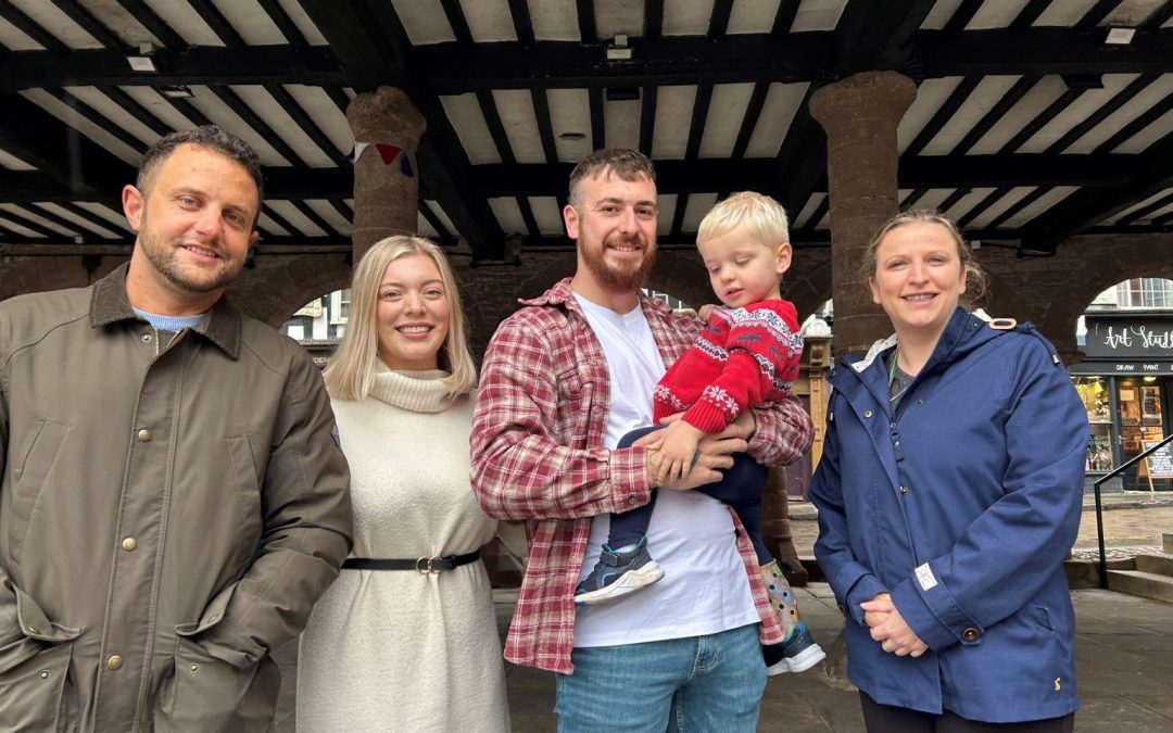 NEWS | A brave two-year-old boy called Alfie will switch on the Christmas Lights in Ross-on-Wye this year!