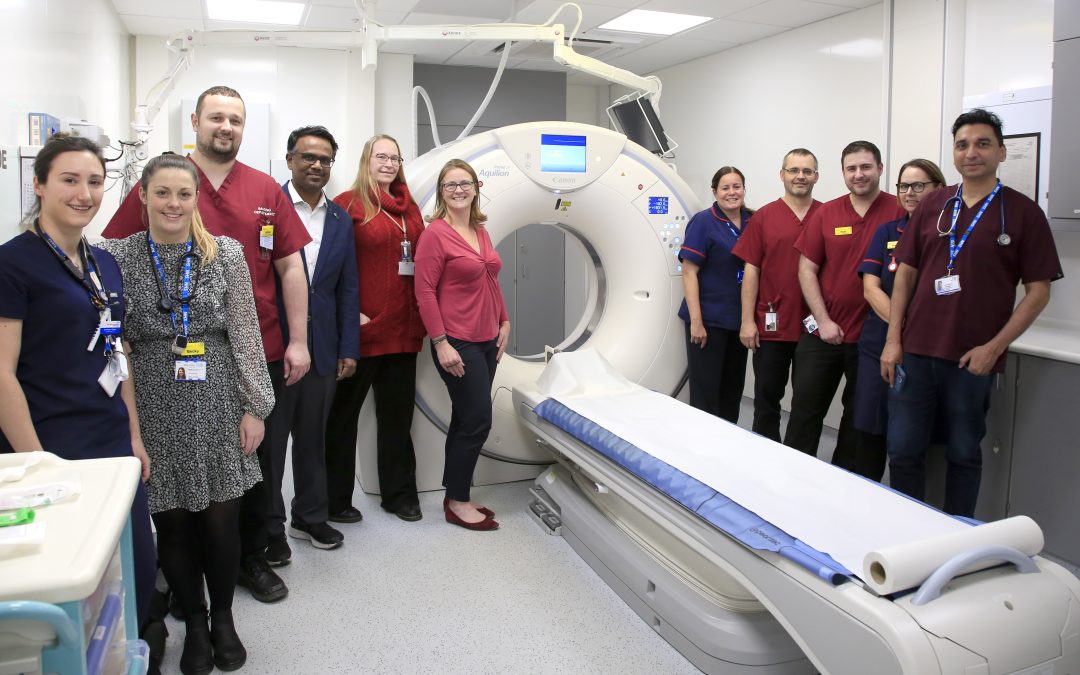 NEWS | A new diagnostic system which uses Artificial Intelligence to help doctors make quick decisions after a patient has had a stroke has been used for the first time at Hereford County Hospital