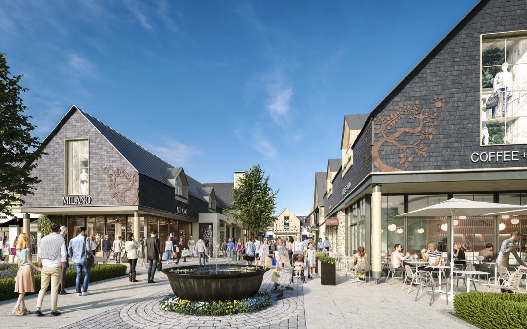 FEATURED | Construction work starts on a brand new Designer Shopping outlet with 90 retail units, restaurants and cafes