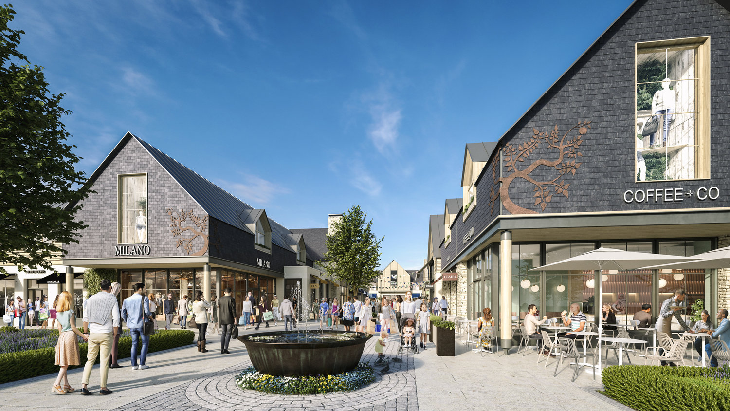 NEWS | Construction work continuing at Cotswold Designer Outlet near the M5 with Hereford shoppers targeted