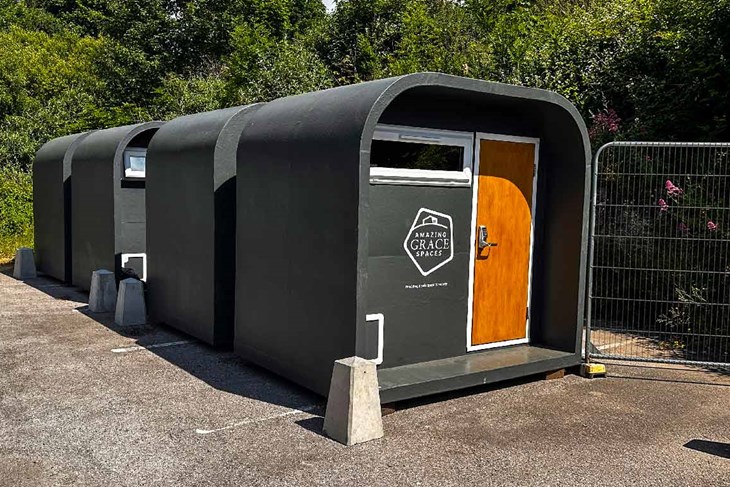 NEWS | Temporary pods set to be installed in Hereford city centre car parks to help support the homeless 