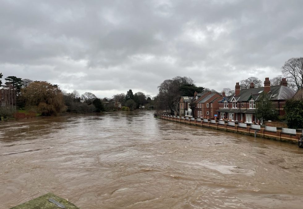 NEWS | Residents near the River Wye in Herefordshire told to remain alert with possibility of flooding on Christmas Day and Boxing Day in some parts 