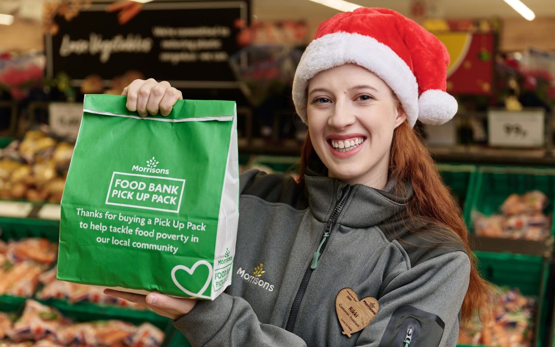NEWS | Morrisons customers will receive 100 More Points when they purchase and donate a ‘Pick Up Pack’ food parcel in store till the 24th December 2023