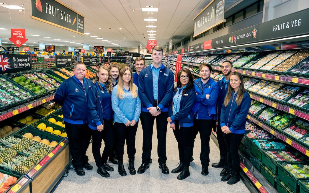 UK NEWS | Aldi is to become the first supermarket to guarantee all store and warehouse colleagues at least £12.00 an hour
