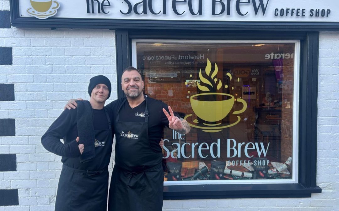 FEATURED | The Sacred Brew Coffee Shop is proving popular with customers after a fabulous refurbishment of a prominent Hereford building