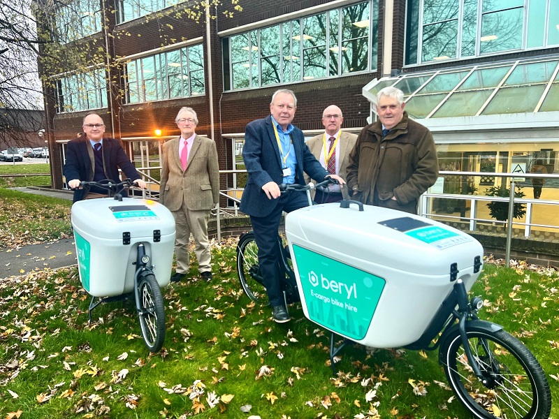 NEWS | Four brand new e-cargo bikes are now available to hire across Hereford!