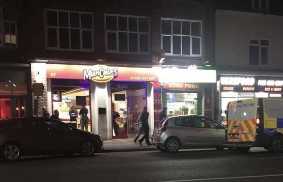 NEWS | A Hereford fast food outlet is at risk of losing its late night food license following a violent incident 