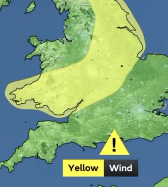 WEATHER WARNING | Storm Jocelyn set to bring strong winds to Herefordshire on Tuesday and into Wednesday 