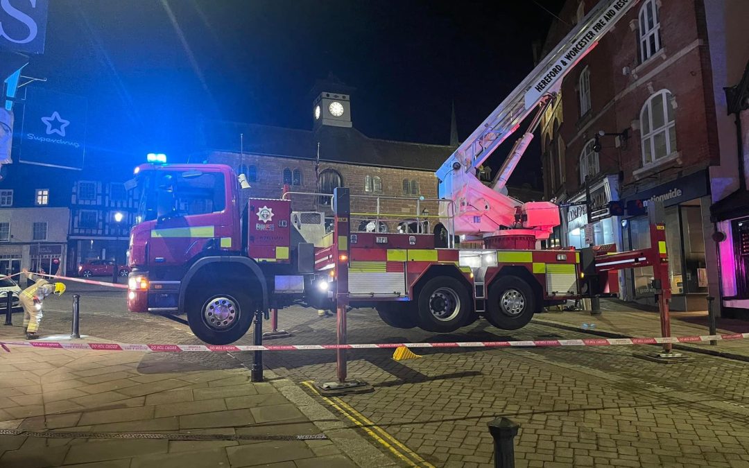 NEWS | Parts of Ross-on-Wye town centre were cordoned off following an incident on Monday evening 