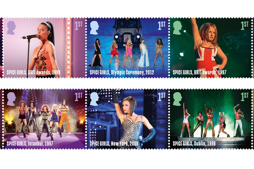 NEWS | Royal Mail marks the 30th anniversary of the Spice Girls with a set of Special Stamps