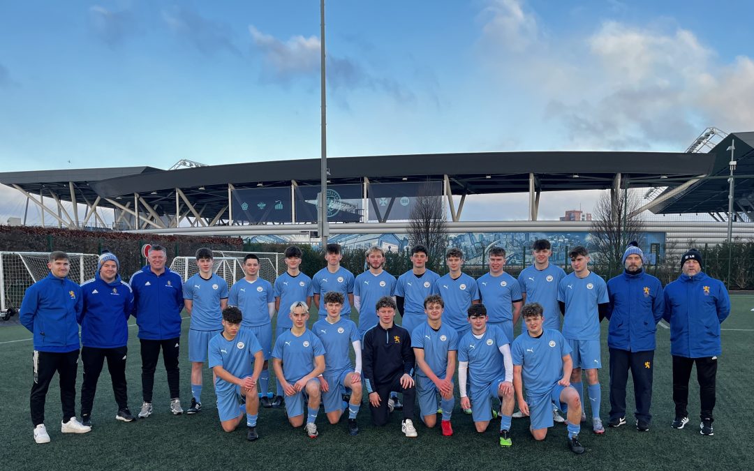 FEATURED | Students visit Etihad Stadium and take part in training session with Manchester City coaching staff