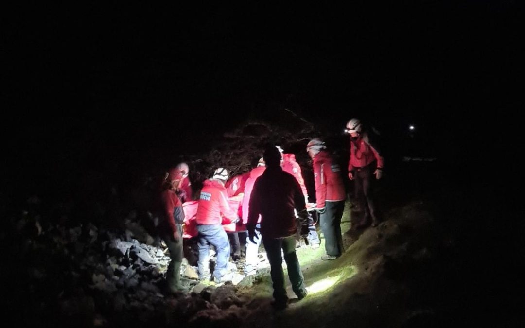 NEWS | Specialist Cave Rescue teams help to rescue a caver who required medical treatment in Powys
