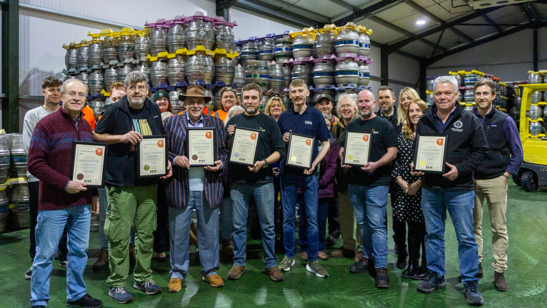 FEATURED | Wye Valley Brewery sweeps the board with seven awards at the recent CAMRA Awards