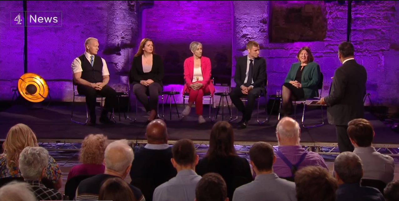 NEWS | Ellie Chowns (Green Candidate for North Herefordshire) says in National TV Debate –  “People like voting for Greens. When they vote for them, they vote for them again, because they know they get councillors who work hard for their communities.”
