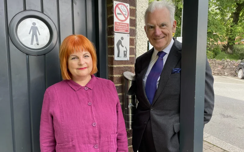 NEWS | Male toilets in the Malvern Hills District have been updated with sanitary bins in support of a new campaign by Prostate Cancer UK