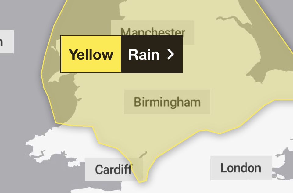 WEATHER WARNING | Herefordshire told to brace for up to 24 hours of rain with 60-80mm falling in places – leading to flooding 