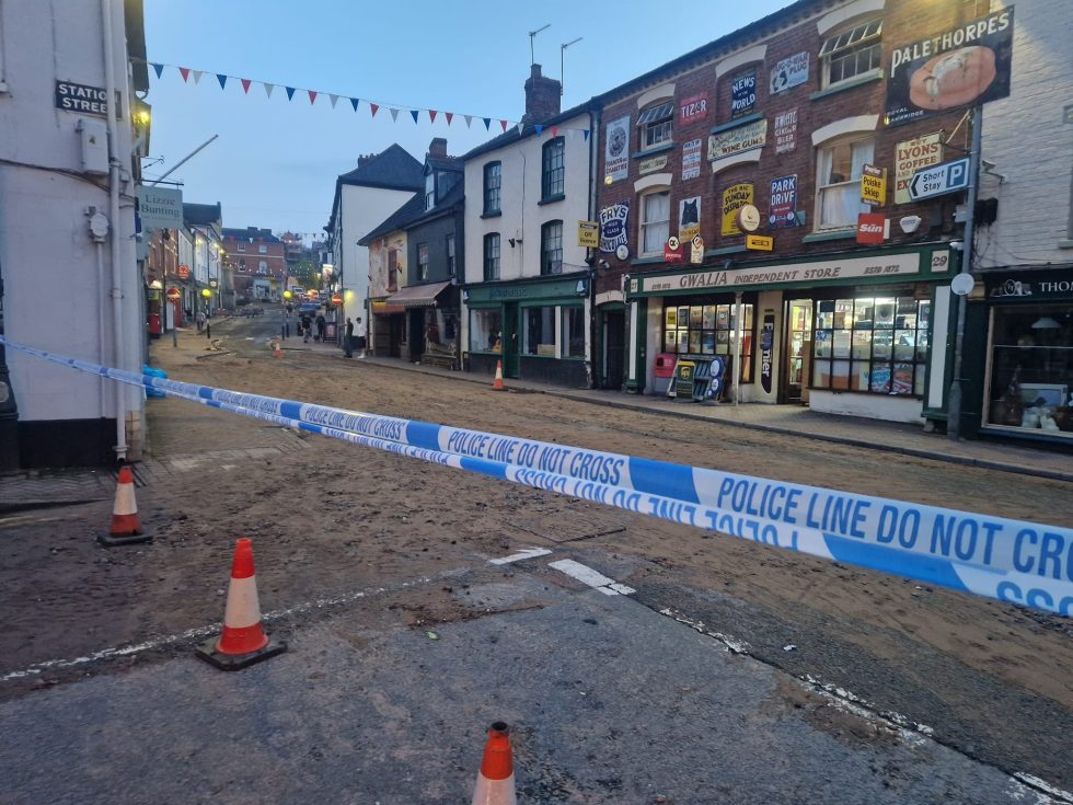 NEWS | MP Jesse Norman calls for ‘long-term solutions’ after businesses were left devastated by flash flooding in Ross-on-Wye on Sunday
