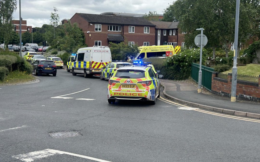 NEWS | Significant Police presence near Sainsbury’s in Hereford this morning 