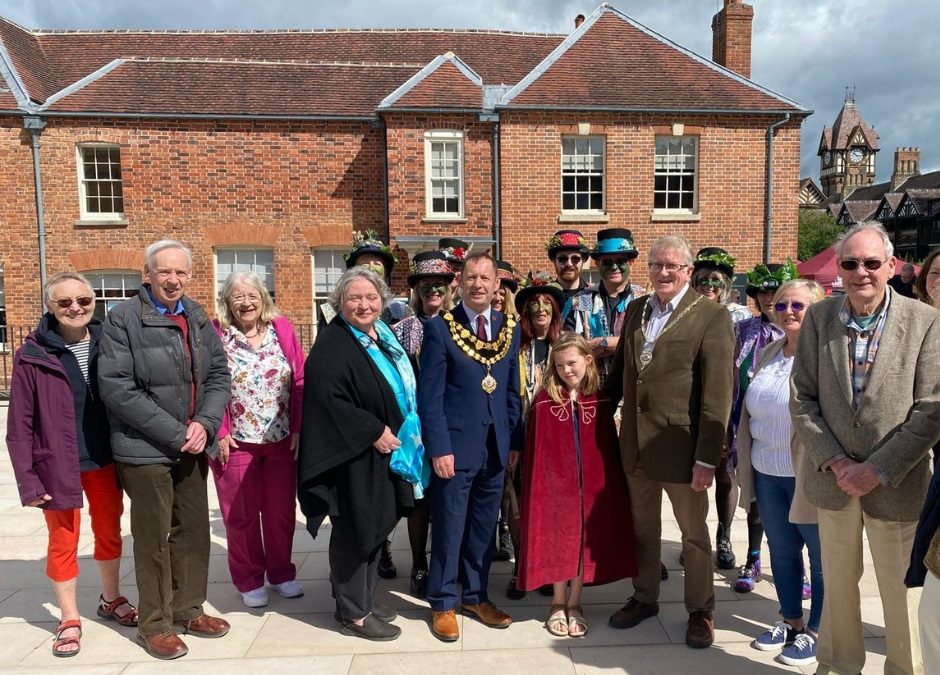 NEWS | The newly developed St Katherine’s Square was officially opened today in Ledbury